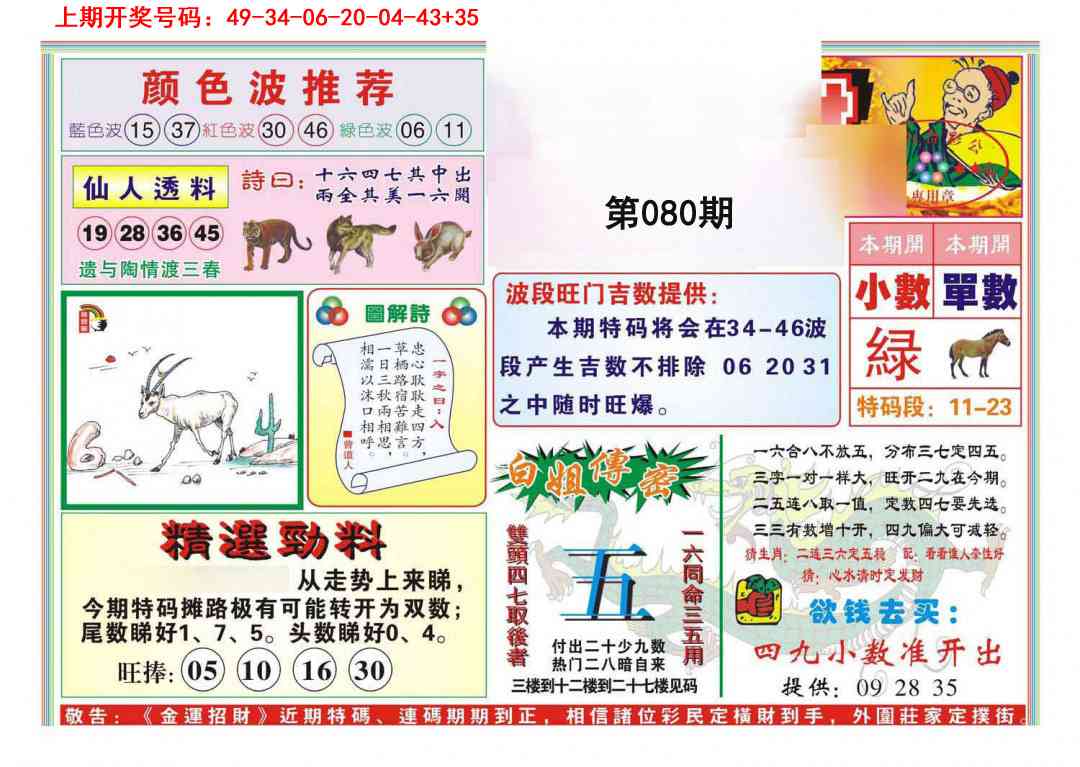 080期金运招财[图]