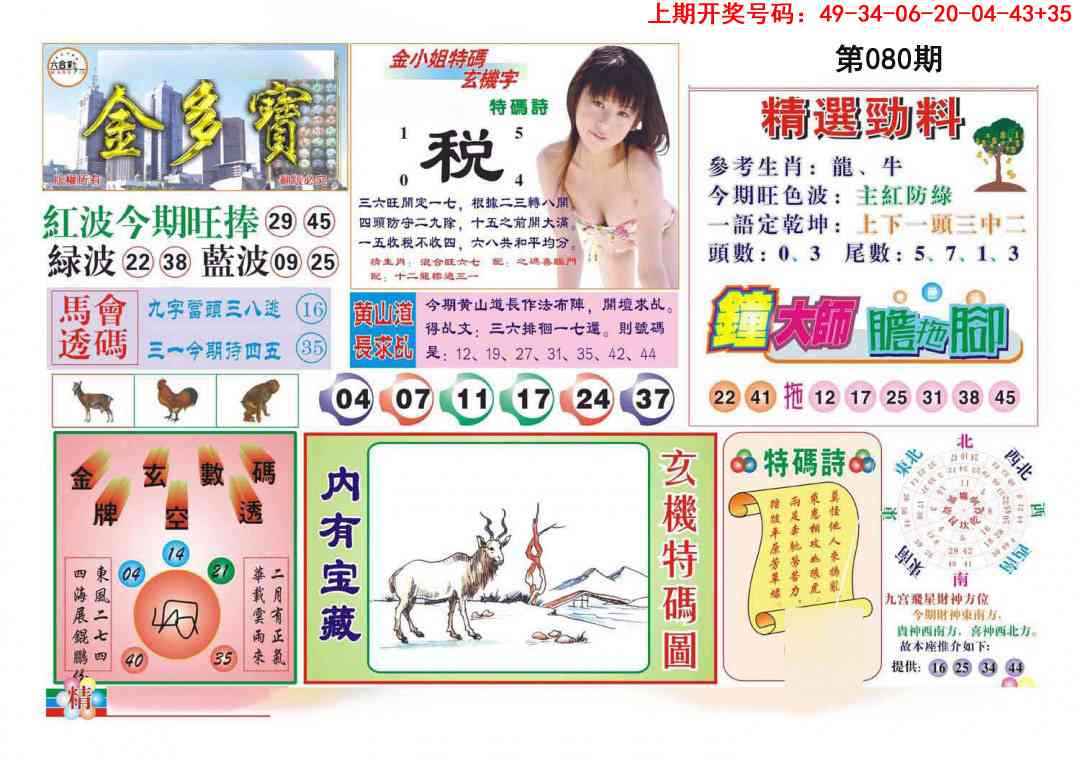 080期金多宝[图]
